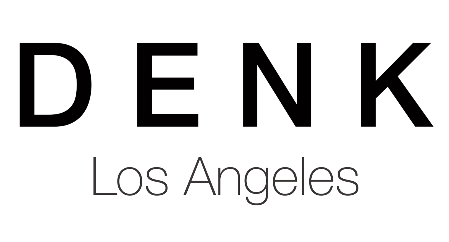 1- DENK logo high res black on white los angeles