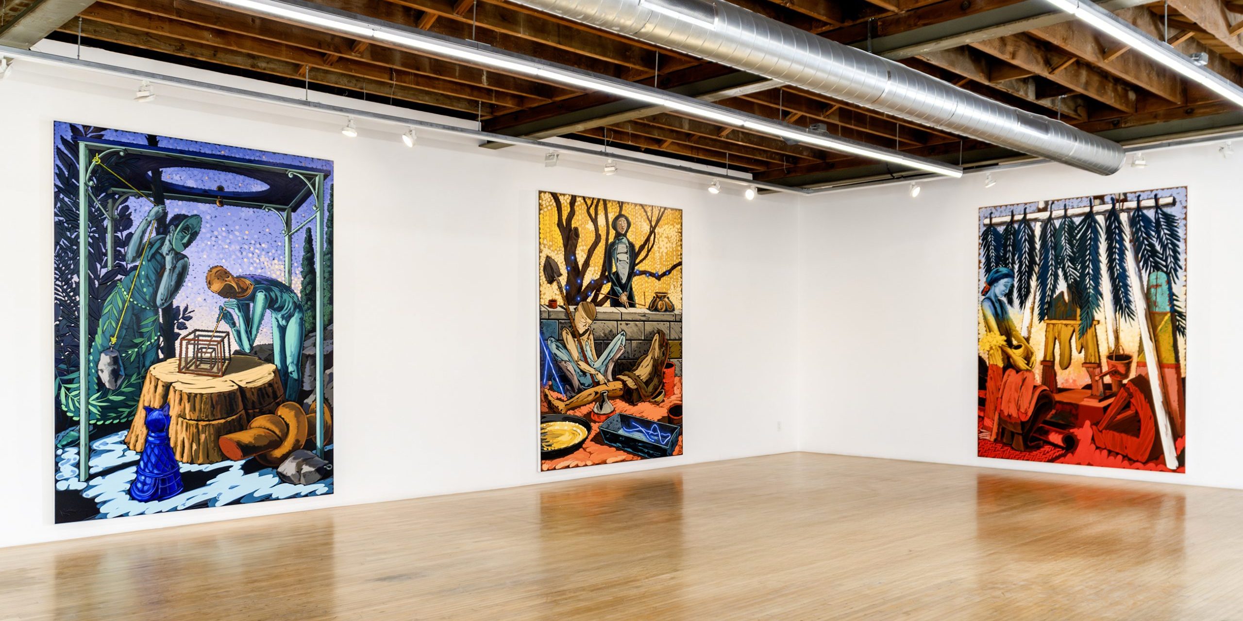 Nathan Redwood, The Good Thief (Installation view 1)